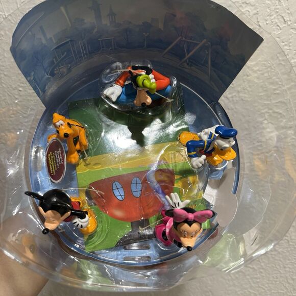 Disney Junior Mickey Mouse Figurine 5 pc Playset - package Is Missing Top - Picture 4 of 6